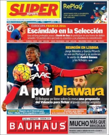 Portadas de la prensa mundial