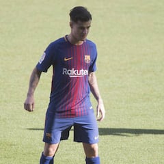 Coutinho inicia su recuperación en su primer entrenamiento