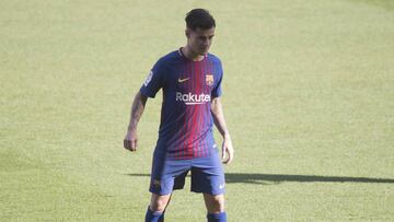 08/01/18 FC BARCELONA PRESENTACION NUEVO FICHAJE JUGADOR PHILIPPE COUTINHO
