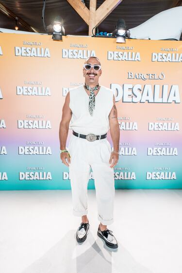 Dani del Lío posa en la alfombra roja del festival Ron Barceló Desalia 2025.