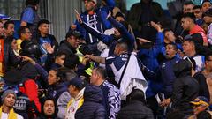 Afición de Rayados pierde la ida y agreden a americanistas en el Cuauhtémoc