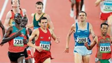 <b>EXHAUSTO. </b>Casado, en meta.