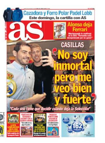 Las portadas de AS de octubre