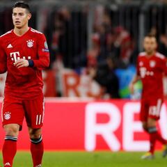 James y su baja calificación por Bild y Kicker en Champions