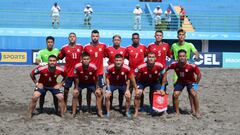 Plantilla de Costa Rica para el Premundial de Fútbol Playa