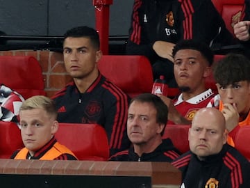 Benched again | Manchester United's Cristiano Ronaldo getting used to being a substitute.