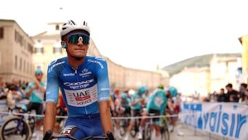 Isaac del Toro en la Tirreno-Adriático.