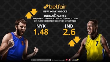 New York Knicks vs. Indiana Pacers: horario, dónde ver, pronósticos, estadísticas y cuadro