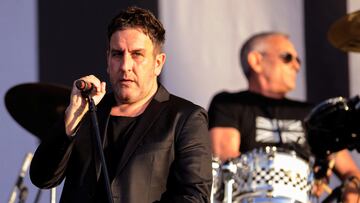 Terry Hall of British band The Specials performs as part of celebrations before the London 2012 Olympic Games closing ceremony at Hyde Park, London