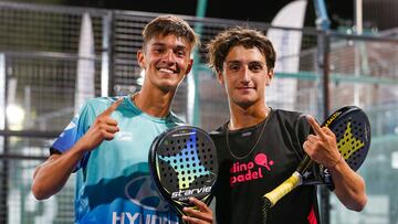 Gayone y Gallardo gritaron campeón en el Hyundai WOLF pádel