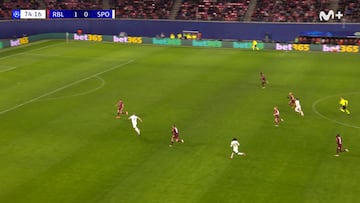 Es el mejor ‘9′ de la Champions si la coge ahí: siempre es gol, gol o gol