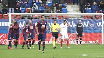 Resumen y goles del Eibar - Sevilla de LaLiga Santander
