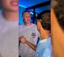 El imperdible encuentro entre Erling Haaland y Receba que se vuelve viral