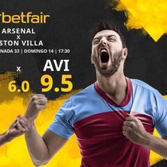 Arsenal vs. Aston Villa: horario, TV, estadísticas, clasificación y pronósticos