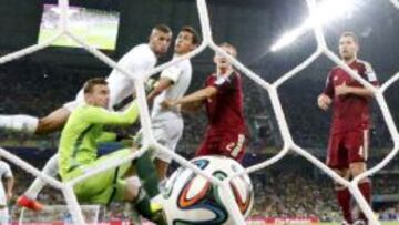 Este gol de Slimani clasificó a Argelia para octavos.