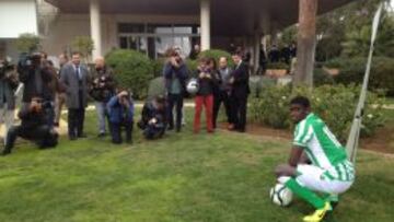 N'Diaye: "No hablo español, pero Viva el Betis Manque Pierda"