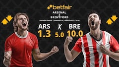 Arsenal vs. Brentford: horario, dónde ver, pronósticos y clasificación