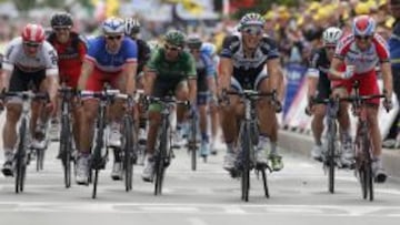 Marcel Kittel remont&oacute; a Alexander Kristoff.