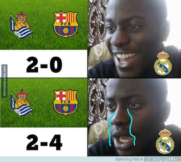 Los memes de la Real Sociedad-Barcelona