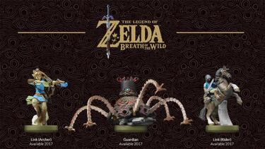 Así son los nuevos amiibo de Zelda: Breath of the Wild