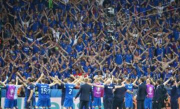 La inmensa alegr¨ªa de Islandia por el hist¨®rico pase a cuartos