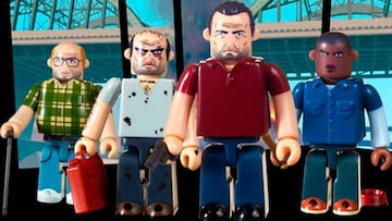 Grand Theft Auto presenta tres nuevos sets de figuras Kubrick