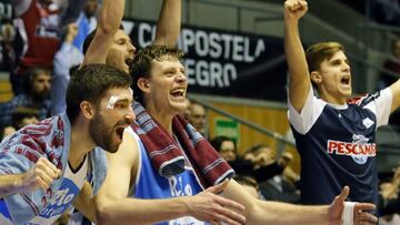 Un buen Obradoiro arrolló al Joventut en el último cuarto