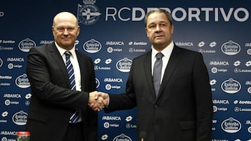 Pepe Mel, en su presentaci&oacute;n con el Depor.