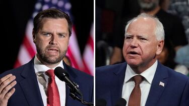 When is the debate between the vice presidential nominees Tim Walz and JD Vance?
