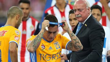 Vargas será sancionado en Tigres por el 'episodio de la medalla'