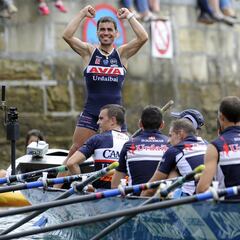 Urdaibai gana la primera jornada de una accidentada bandera de Zarautz