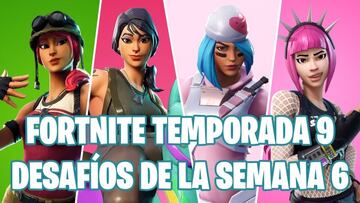 Fortnite Battle Royale: desaf&iacute;os de la Semana 6 de la Temporada 9