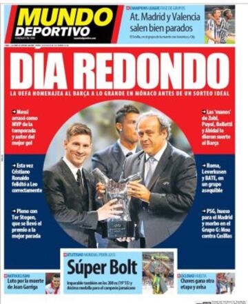 Portadas de la prensa deportiva