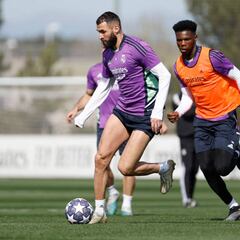 Benzema se apunta a la Champions