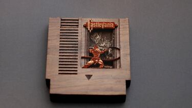 Un fan crea cartuchos de madera de clásicos de Nintendo