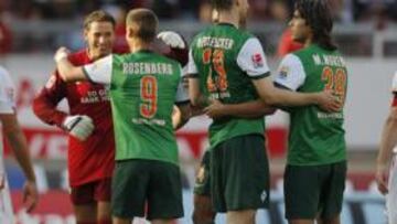 El Werder Bremen sacó tres puntos del campo del Stuttgart.