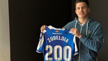 Zubeldia llega a 200 partidos en su mejor momento como central