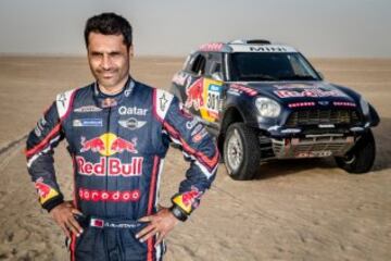 Nasser Al-Attiyah. El jeque qatarí ha corrido el Rally Dakar y sacó medalla de bronce en el tiro de los Juegos Olímpicos de Londres 2012. 