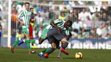 Carvalho, ante la Real Sociedad. 