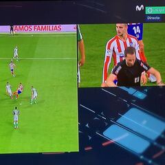 Para Iturralde, el gol de Correa está bien anulado