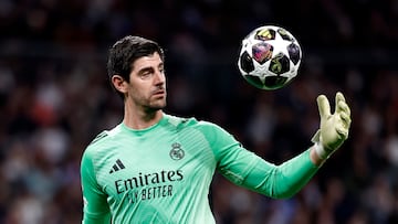 Courtois, del Real Madrid.