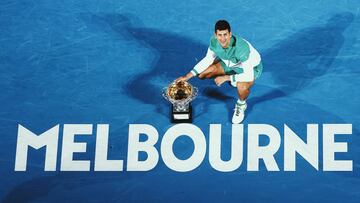 El tenista serbio Novak Djokovic levanta su 18º Grand Slam y su 9 Open de Australia al imponerse al ruso Daniil Medvédev en tres sets (7-5, 6-2 y 6-2) en la final del Gran Slam.