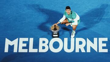 El tenista serbio Novak Djokovic levanta su 18º Grand Slam y su 9 Open de Australia al imponerse al ruso Daniil Medvédev en tres sets (7-5, 6-2 y 6-2) en la final del Gran Slam.