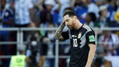 Las mejores imágenes del debut de Argentina en el Mundial