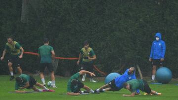 El trabajo físico comparte protagonismo con el balón