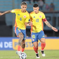 Formación de Colombia ante Ecuador por Eliminatorias Sudamericanas