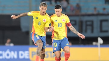 Formación de Colombia ante Ecuador por Eliminatorias Sudamericanas