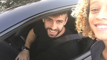 ¿Quién es este niño que se hizo un selfie con Piqué?