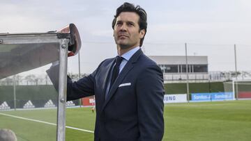 Santiago Solari, ext&eacute;cnico del Real Madrid.