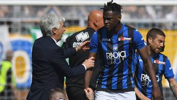 Gasperini: "Maldije cuando vi la lesión de Duván Zapata"